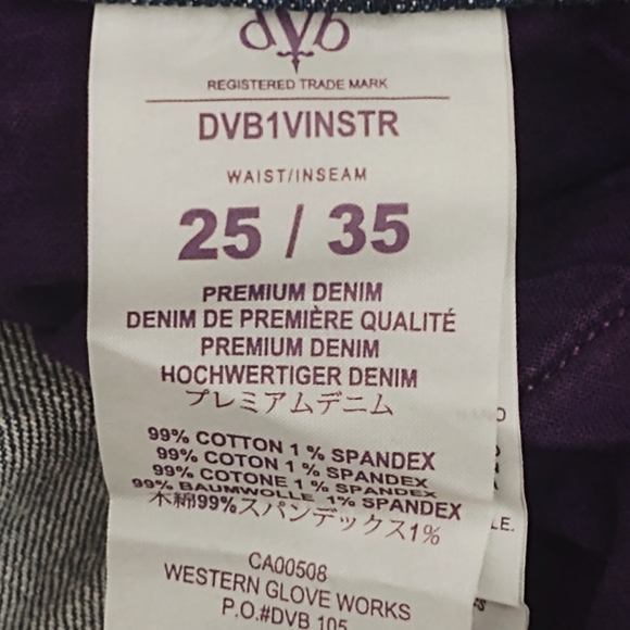 Vintage Y2K Victoria Beckham DVB Star Pocket Flare Jeans - Picture 7 of 7